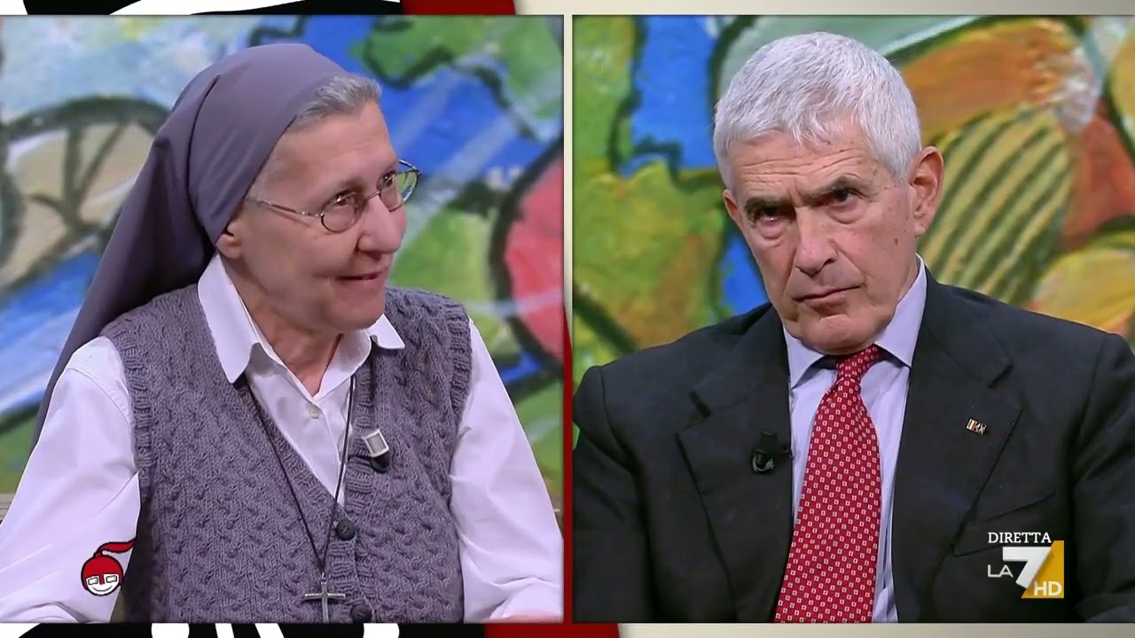 Suor Arosio a Floris: "Dalla destra se la prendono con minori, migranti e palestinesi. I ...