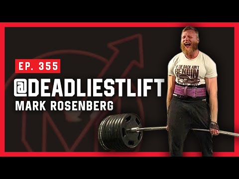 Heaviest Jefferson Deadlift Ever - Deadliestlift Mark Rosenberg - Massenomics Podcast #355