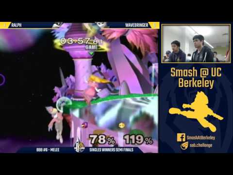 Berkeley Biweekly Battles #6 - Melee Singles Winners Semis: Wavebringer vs Ralph