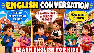 English Conversation for Kids | Learn Speaking English Easily