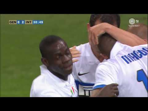 Stagione 2009/2010 - Gol di Balotelli - Genoa vs. Inter (0:5)