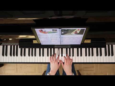 "Eurovisionsmelodie" aus der Klavierschule "Tastenzauberei" Band 2 von Aniko Drabon