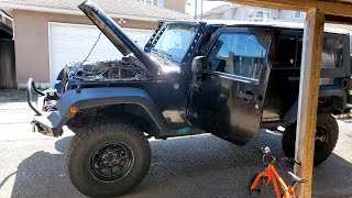 JEEP JKU RUBICON cruise control arm replacement