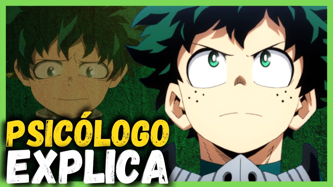 MIDORIYA tem algo que todos nós buscamos | Psicologia Boku no Hero