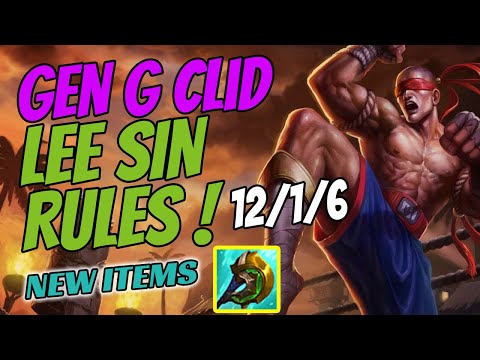 GenG Clid Plays LeeSin Jungle vs Kindred Challenger Gameplay Jg New Items Season 11 Divine Sunderer