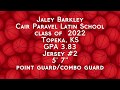 Jaley Barkley 2022 Sophomore Yr Highlights