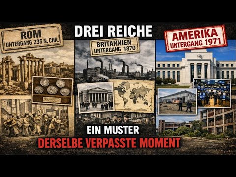 Rom hat es verpasst. Großbritannien hat es verpasst. Amerika hat es knapp verpasst. (Der Wendepunkt)