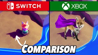 Tunic Switch vs. Xbox Series X - Graphics Comparison