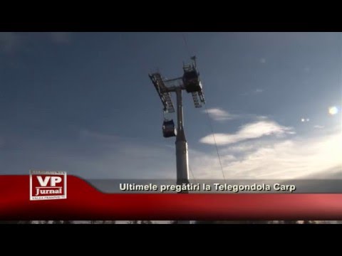 Ultimele pregatiri la Telegondola Carp