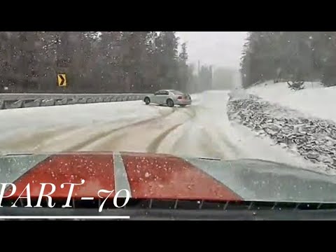 Car Crash Compilation-February-2021 | High Speed Car Silding . Black ice & Hydroplane -part-70