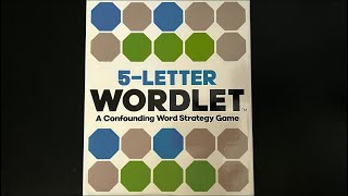 Unboxing and Testing 5 Letter Wordlet!