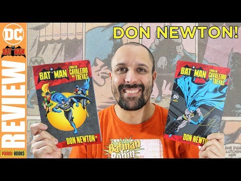 Batman - Lendas do Cavaleiro das Trevas Don Newton 1 e 2 [Review] quadrinhos HQs Panini DC Comics