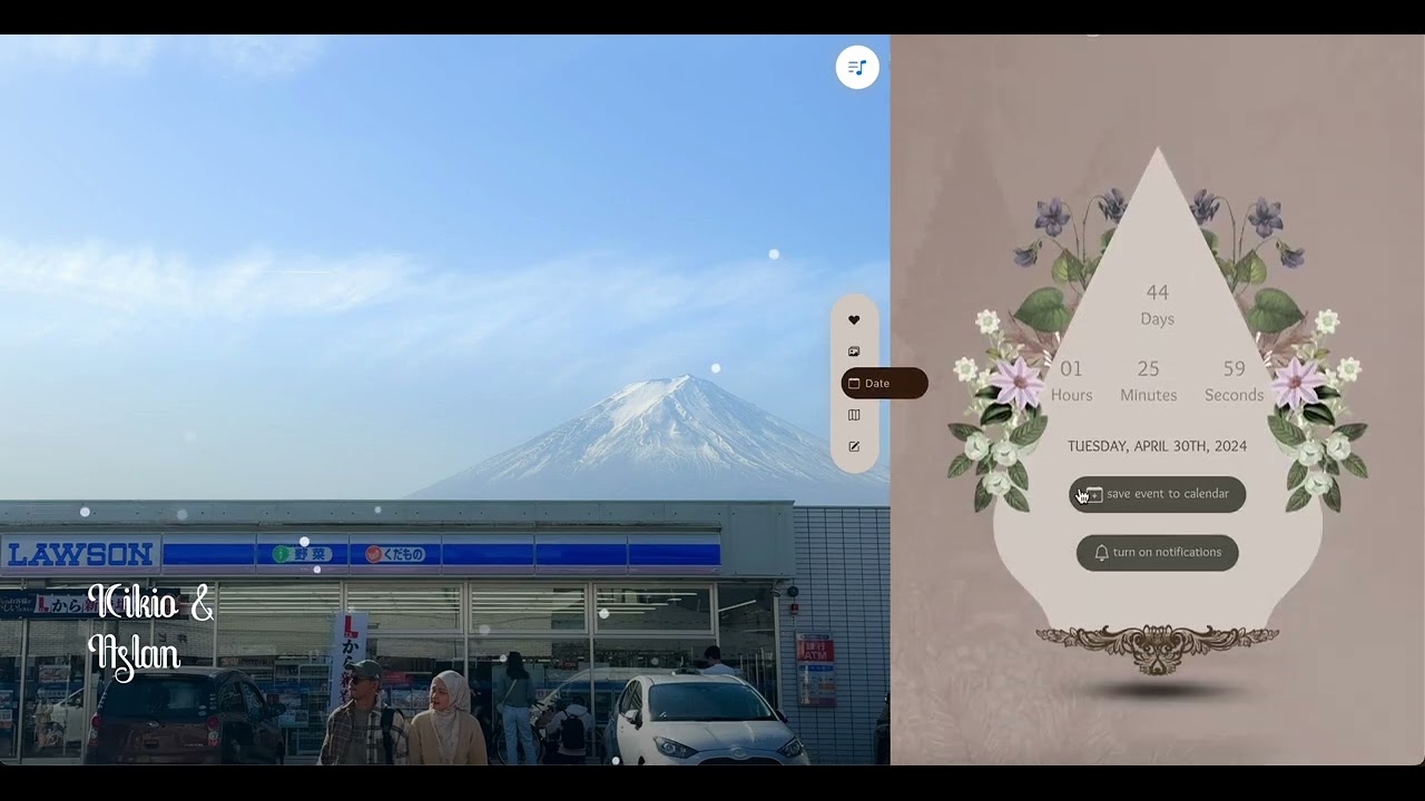 [VERSI UNDANGAN] Hasil dari tamu yang memakai versi undangan - Our Wedding Link