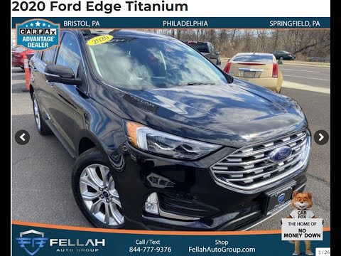 2020 Ford Edge Titanium    Stock #: 45620