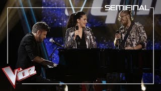 Pablo López, Auba y Andrés Martín cantan &#39;El Patio&#39; | Semifinal | La Voz Antena 3 2019