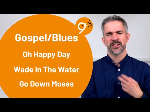 Einsingen um 9 (7.10.25) mit Benjamin, Gospel/Blues, When Israel, Wade in the Water, O Happy Day