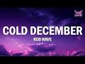 Rod Wave Cold December Lyrics