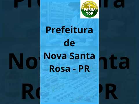 Concurso Prefeitura de Nova Santa Rosa - PR