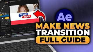 How To Make News Transition in After Effects (FAST & EASY) | 100% WORKS | NO Yapping, To The Point!