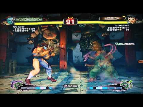 SSF4AE OG Apoc (Vega) vs CitiOfbrass (Makoto)