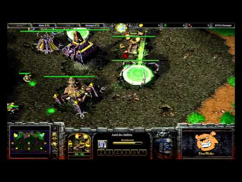[HD.WC3#278] HLAooo vs Hawk - UvH - ro4 Zotac 313 Game 3 - Warcraft 3 Replay [FR]