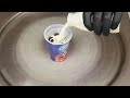 Oreo Mini Strawberry Cookies Ice Cream Rolls ASMR 30 C