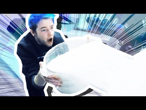 FILLING MY OFFICE WITH FAKE SNOW!!!