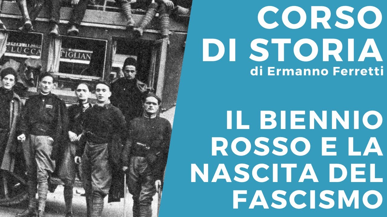 Il biennio rosso e la nascita del fascismo