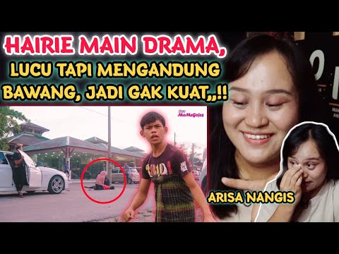 JADI NANGIS,,!! HAIRIE DRAMA "Adikku OKU Ost Warna - MK TAMPARULI" || Arisa Reaction