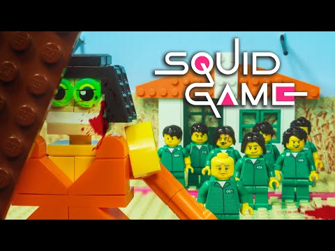 LEGO Мультфильм ИГРА В КАЛЬМАРА / Lego Squid Game / Stop motion, Animation