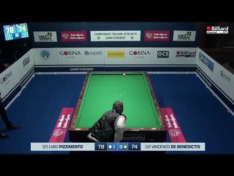 Pizzimento Luigi VS De Benedictis Vincenzo FINALE 2^ Categoria - Campionati Italiani 2018/2019