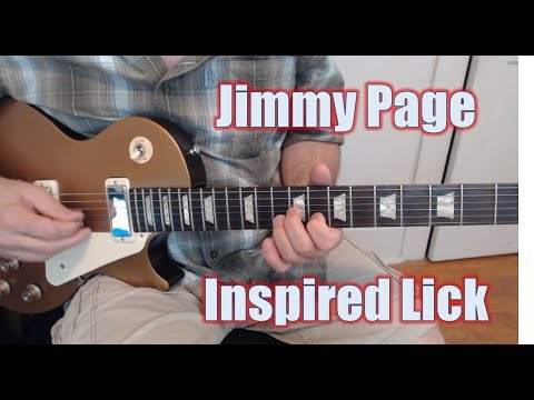 Jimmy Page / Led Zeppelin Inspired Lick (with TAB)