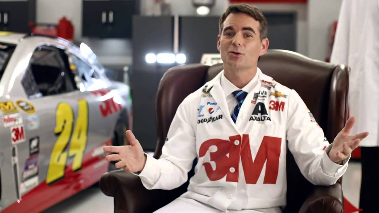 Around the 3M Racing Lab with Jeff Gordon Discussing 3M Window Films