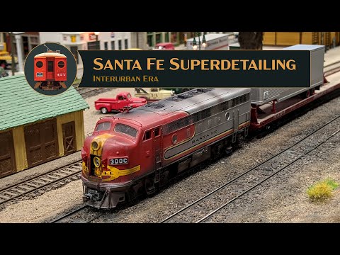 BETTER THAN GENESIS for $50! Superdetailing an HO Santa Fe locomotive