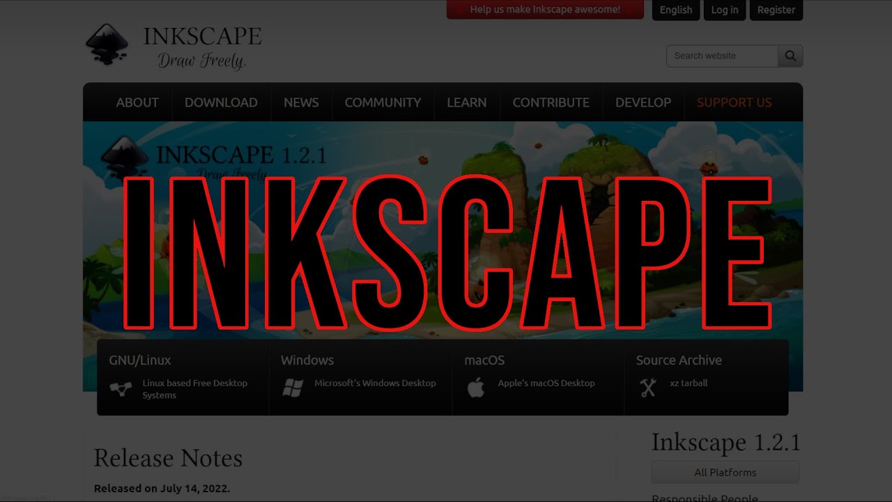 INKSCAPE - Lesson 00 - Digital Drawing and Scalable Vector Graphics with Free Inkscape Opensource