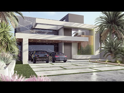 House Design | Modern  2 Storey House | 4 Bedroom House | 14m by 20m( 280sqm)