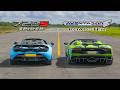 Lamborghini Aventador S Roadster vs McLaren 720S Spider - DRAG RACE, ROLLING RACE & BRAKE TEST