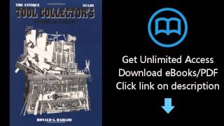 Download The Antique Tool Collectors Guide to Valu