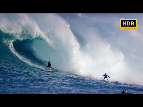 Waimea Bay Drone Surf Video (Nov 30, 2025) 8K HDR