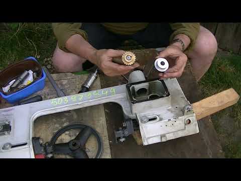 Przecinarka taśmowa BS128-wstępne oględziny co trzeba zrobić aby dorobić dobrą ślimacznicę