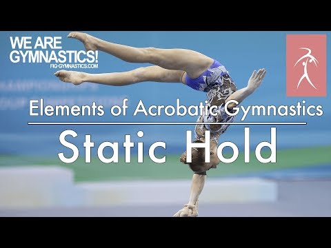 Elements of Acrobatic Gymnastics - STATIC HOLDS