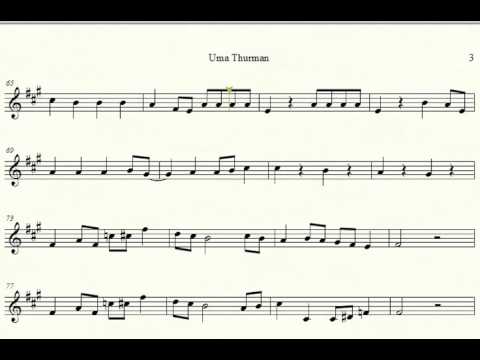 Fall Out Boy- Uma Thurman [Clarinet]