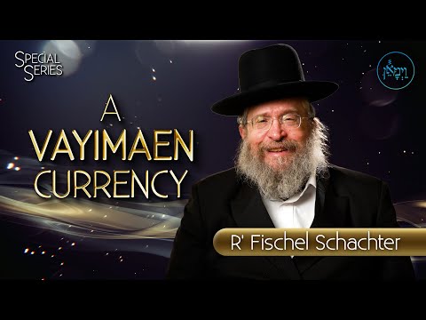 Special Series - A Vayimaen Currency | Rabbi Fischel Schachter