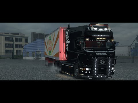 ETS#100 Transporting 17 Tons of fish fingers from Tartu in Estonia to Longyear Town on Svalbard