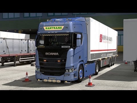 [ETS2] Euro Truck Simulator 2 1.33 - Scania Next Generation - Trailer Ekeri - Prague to Ostrava