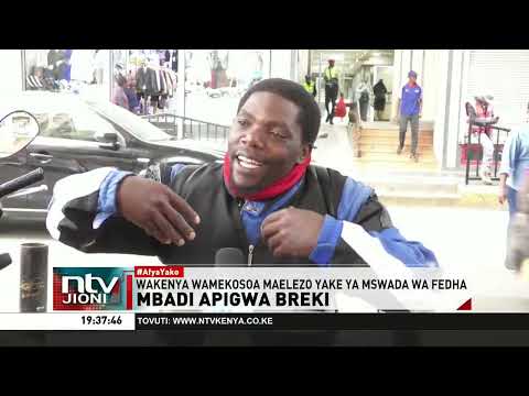 Baadhi ya Wakenya wakosoa Waziri John Mbadi kujitokeza kueleza Mswada wa Fedha 2026