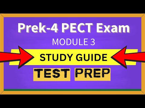 PreK-4 PECT Exam Module 3 Video Study Guide