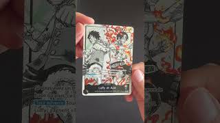 Luffy et Ace Leader alt ST30 One Piece Card Game! #onepiece #onepiecetcg #tcg #luffy #ace #gear5