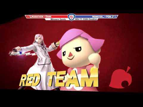 ABU 17: Dank + Marathon vs. Monster_+ Pow - SSB4 Doubles Winners Finals