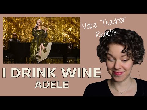 Voice Teacher Reacts - Adele BRIT Awards - I Drink Wine